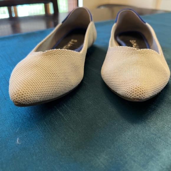 Rothy’s The Point Flat in Flax 8M - Picture 8 of 9